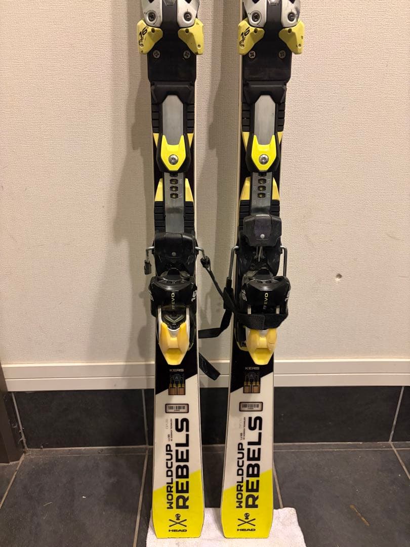 HEAD WORLD CUP REBELS スキー165 カバー付き