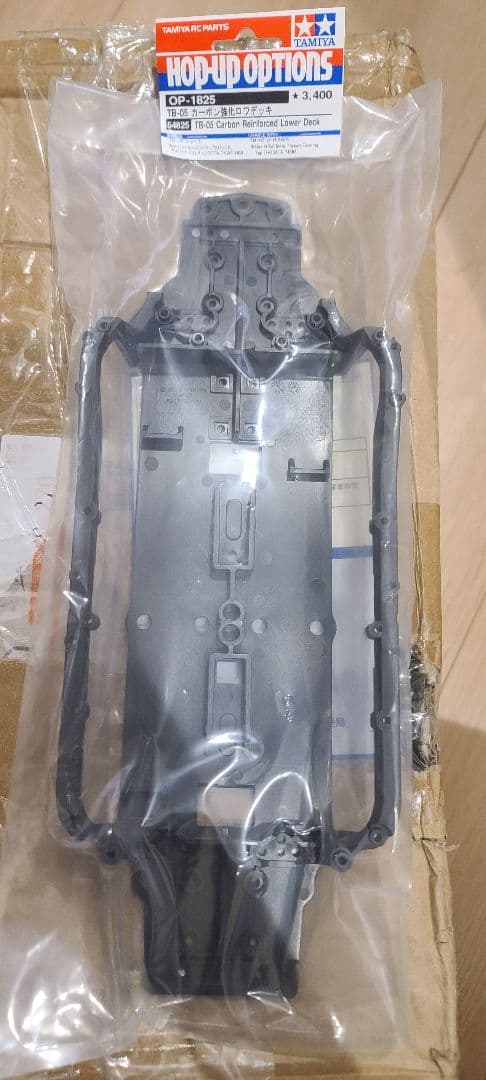 タミヤ TB-05 カーボン強化ロワデッキ OP 1825