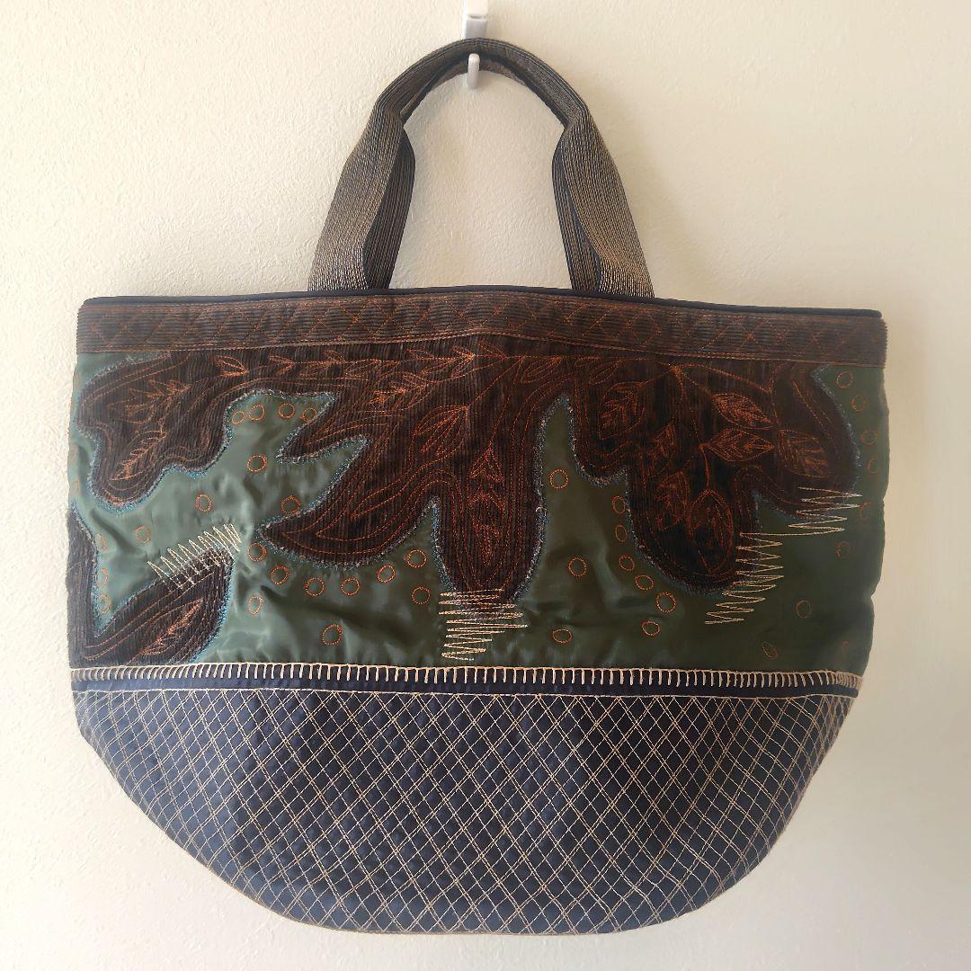 TAMASHA 刺繍 バッグ ISSEY MIYAKE イッセイミヤケ