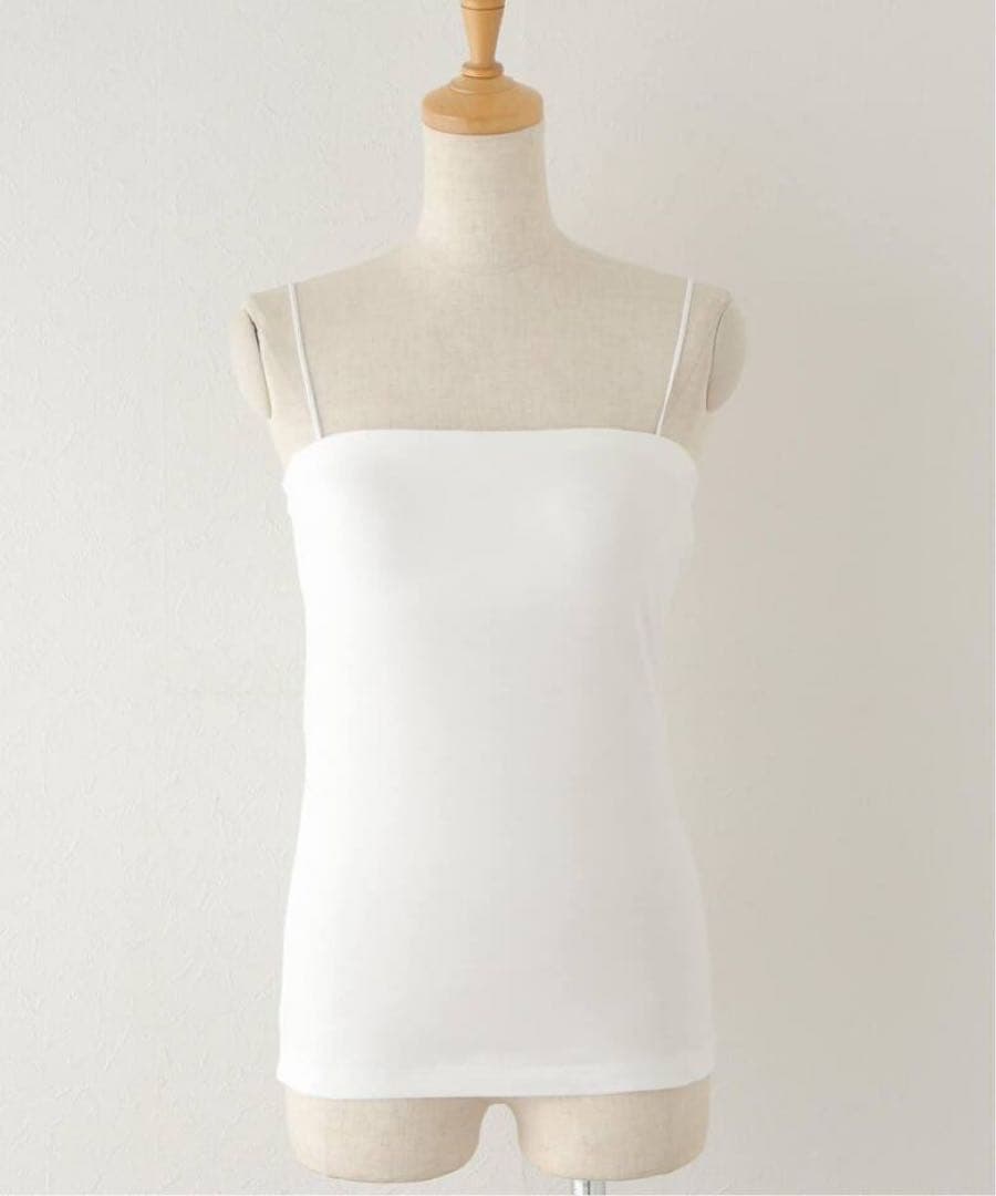 新品未使用Deuxieme Classe ララヴィ キャミソール　白　ホワイトS
