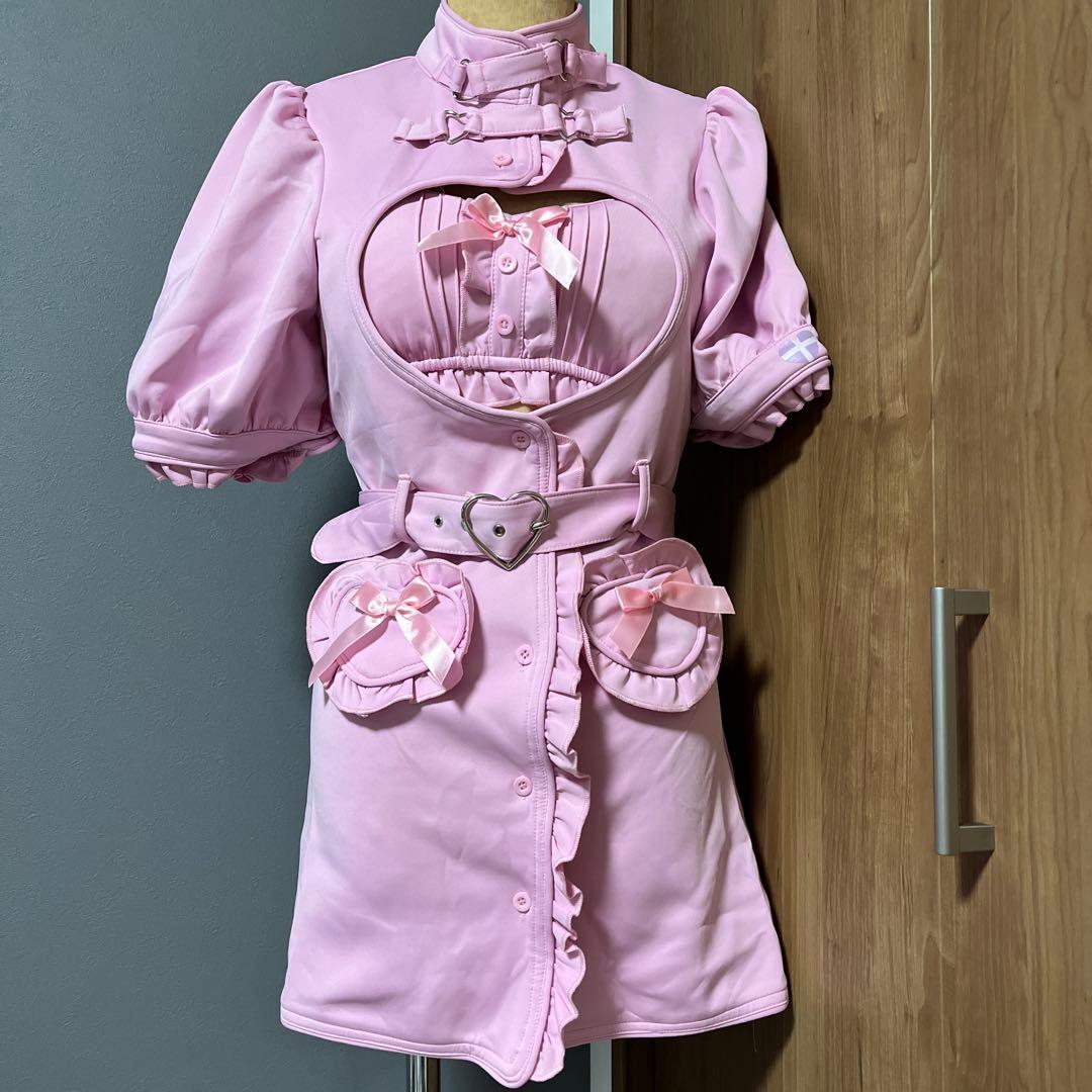 マリームーン　セクシーナースコスチューム　ピンク　コスプレ
