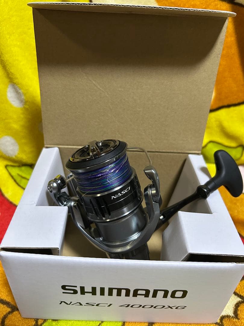 21 SHIMANO NASCI 4000XG スピニングリール