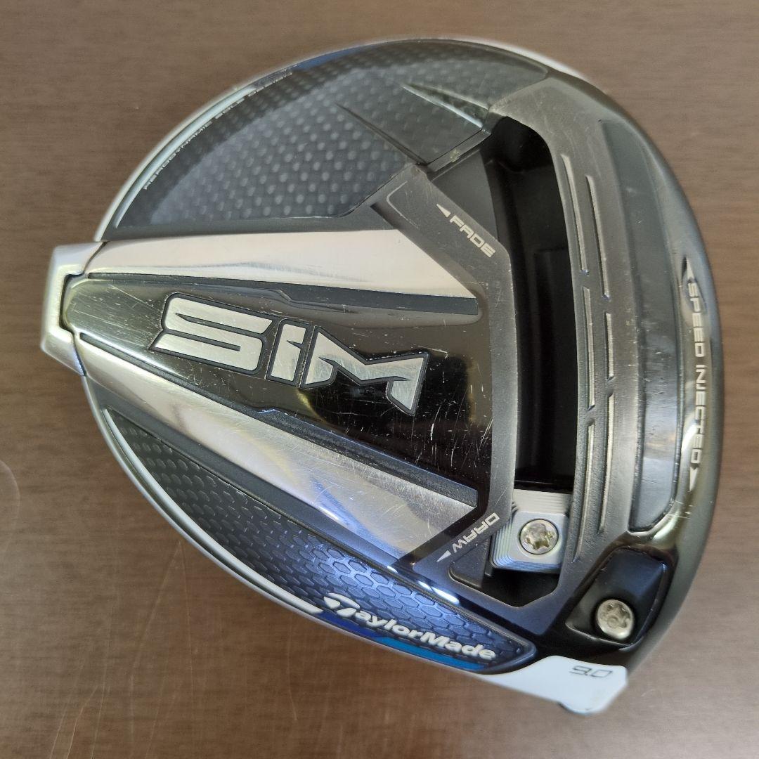 【送料無料】テーラーメイド SIM ドライバー（ヘッドのみ） ロフト９度