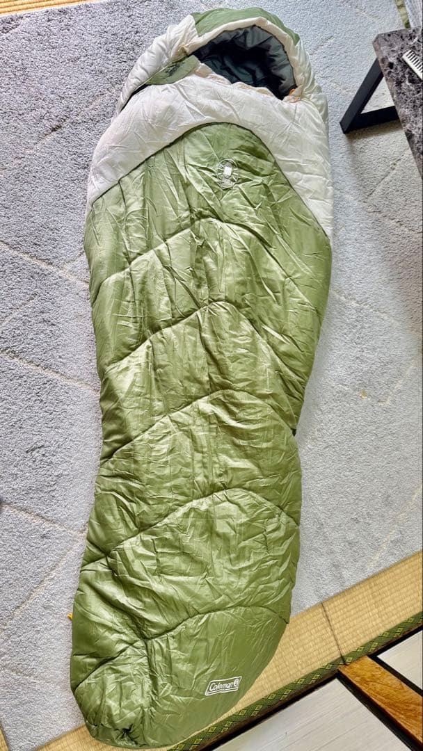 Coleman マスカット L 48 寝袋 オリーブグリーン　シュラフ