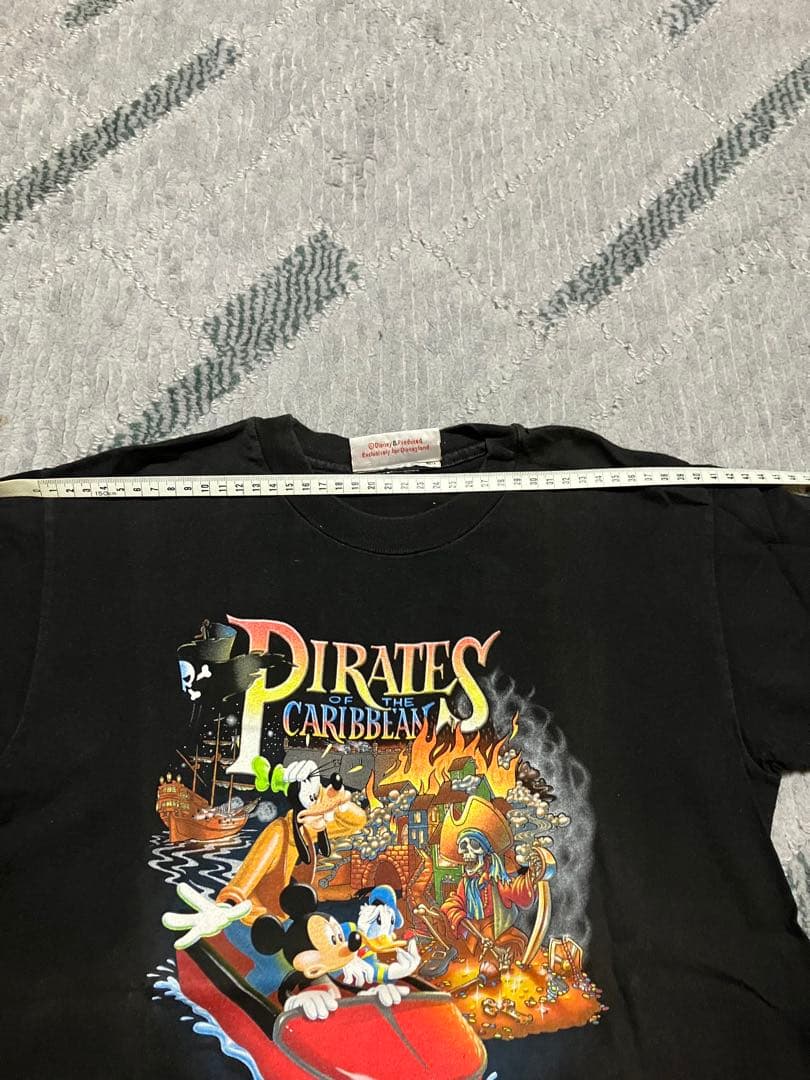 ディズニー カリブの海賊 Tシャツ ブラック