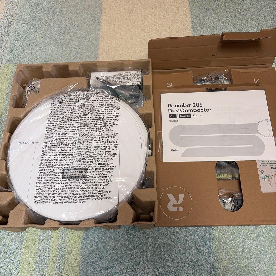 【新品未使用】Roomba 205 DustCompactor +オマケ付き