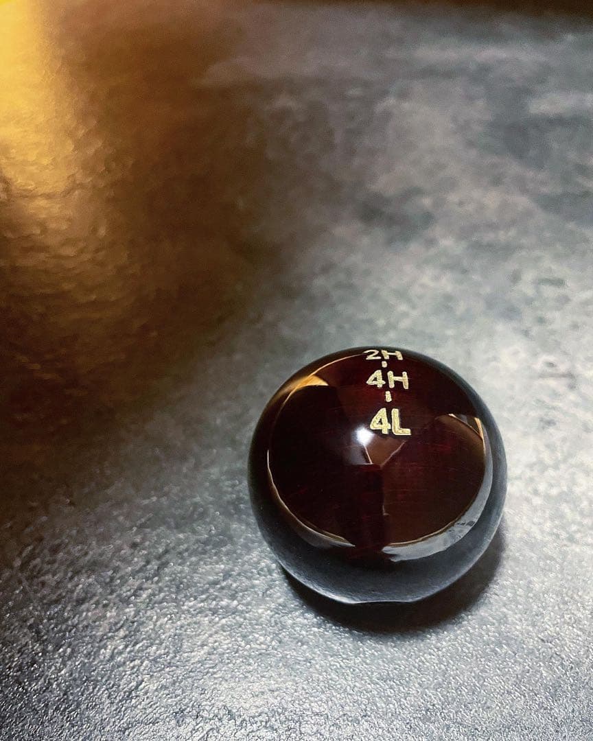 ジムニー JB64/JB74 トランスファーノブ50mm(艶茶)