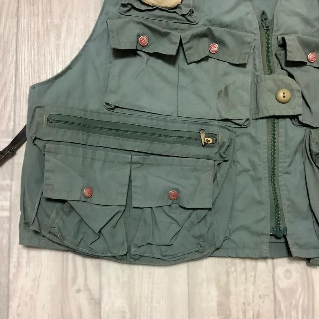 【VTG】イデアル社製フィッシングベスト!! 涙タロン・ロケットタロン!!　L