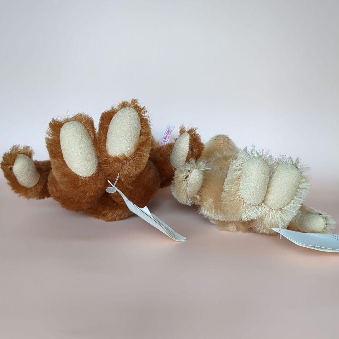 シュタイフ Steiff テディベア ウィリアム＆ヘンリー ブラザーズ　缶入り