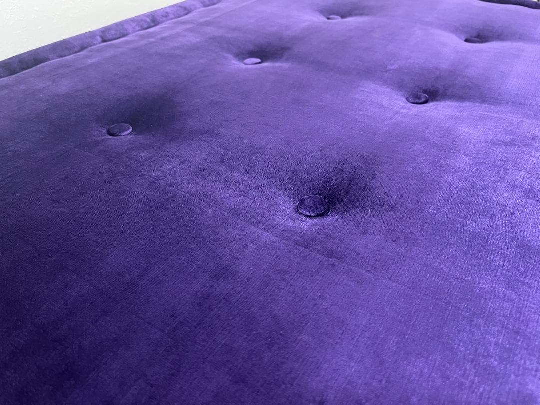 ロッシュボボア マ・ジョン 座面下ソファ 2点セット オレンジ×パープル