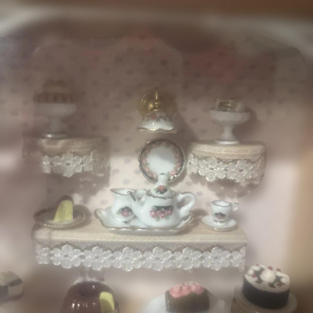 ドイツ　ロイターポーセレン　ミニチュアショップシリーズ　ケーキ屋さん