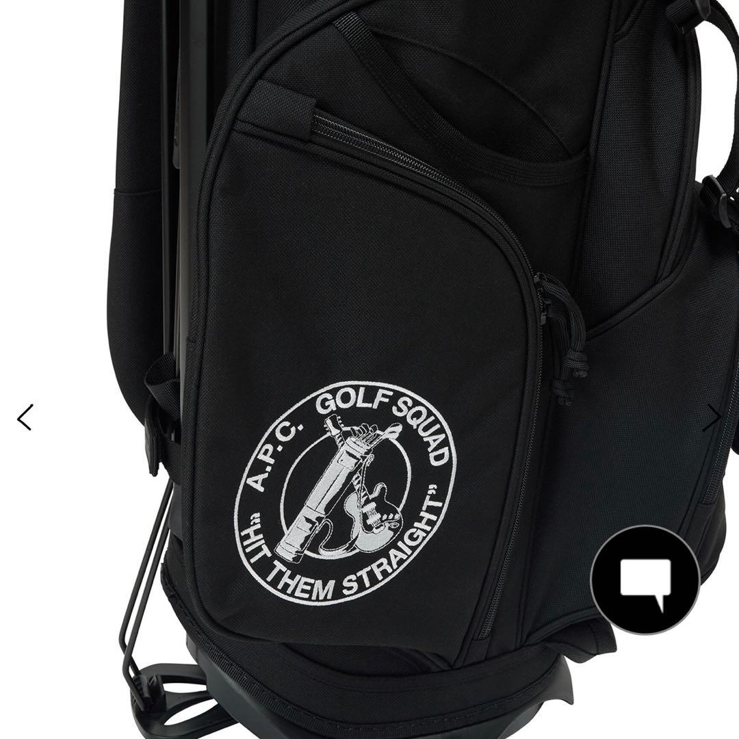 【新品未使用】A.P.C. ブリーフィング　ゴルフバッグ ブラック Fサイズ
