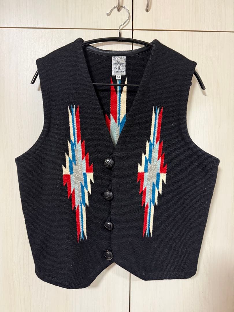 ORTEGA'S オルテガ　チマヨ　100%ウール ベスト チマヨベスト　38