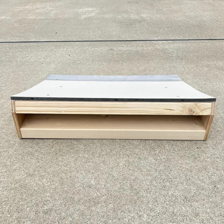 すぐにお届け 送料込 スケボー BMX ジャンプ台 完成品 高さ150mm