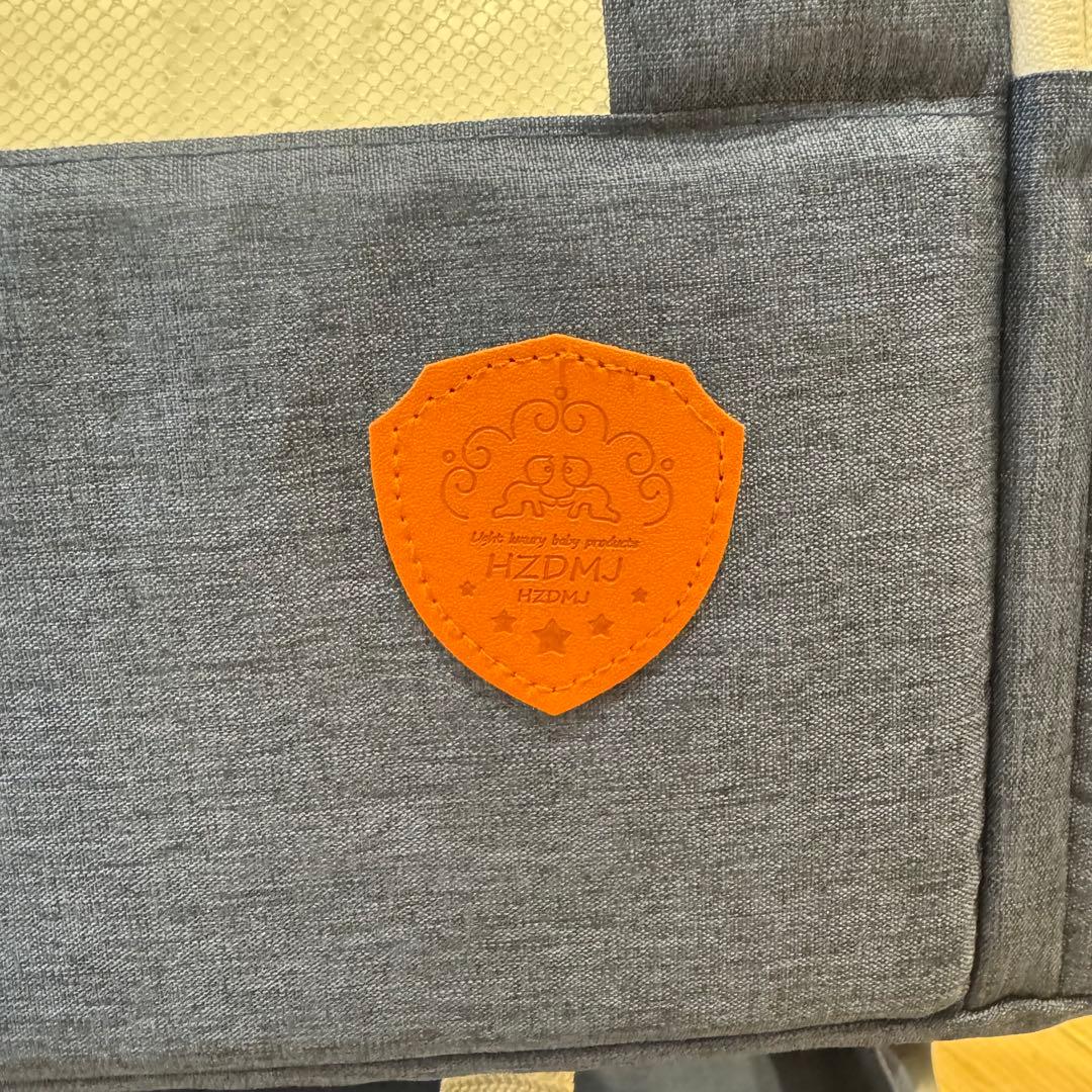 【美品】 付属品完備 HZDMJ ベビーベッド　ネイビー