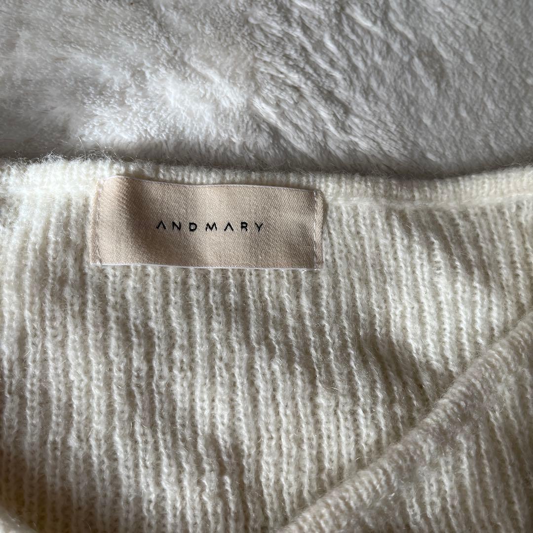 トップス andmary anita ribbon mini dress