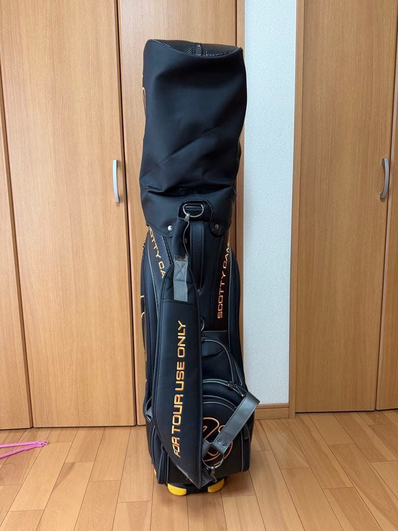 Scotty Cameron キャディバッグ 黒・オレンジ