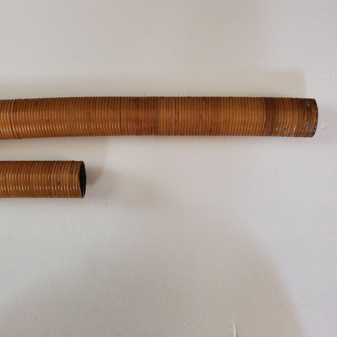 高級模造刀　竹巻鞘　日本刀　大刀一振