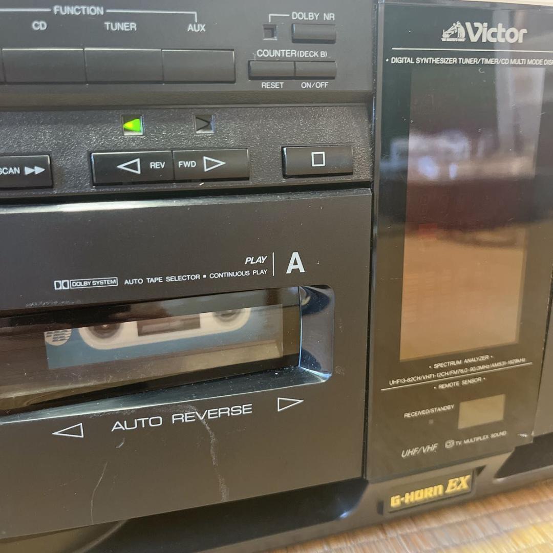 Victor ビクター CDラジカセ G-HORN EX RC-X90 再生可