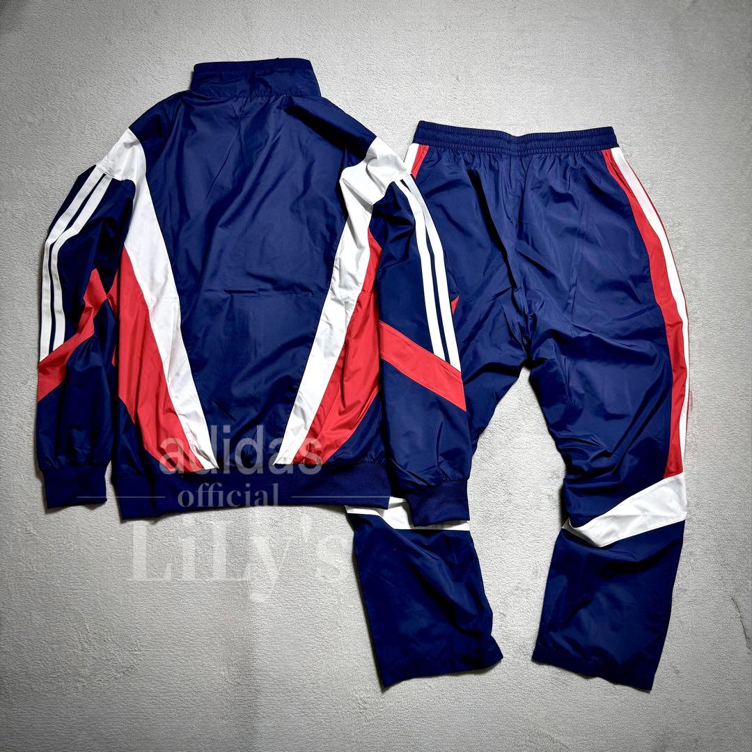 【Ｌサイズ】adidas上下セット　ネイビー　紺　マストハブ　定価17,600円