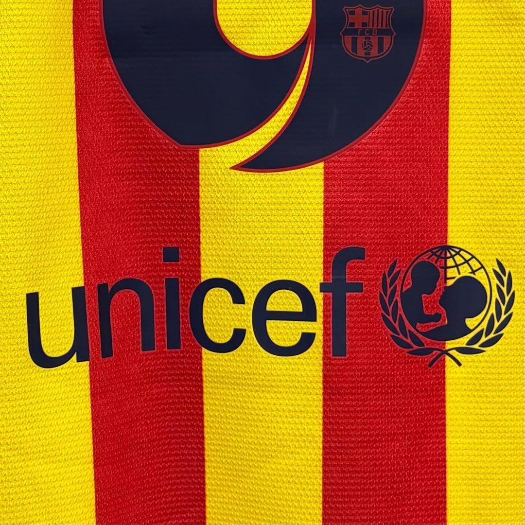 【極美品！】13/14 バルセロナFC ♯6 シャビ【Lサイズ】アウェイ