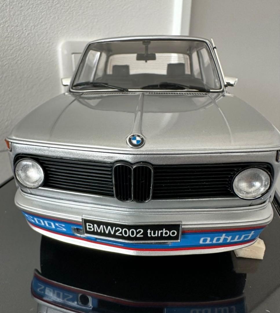 京商 2002 turbo ミニカー 1/18silver