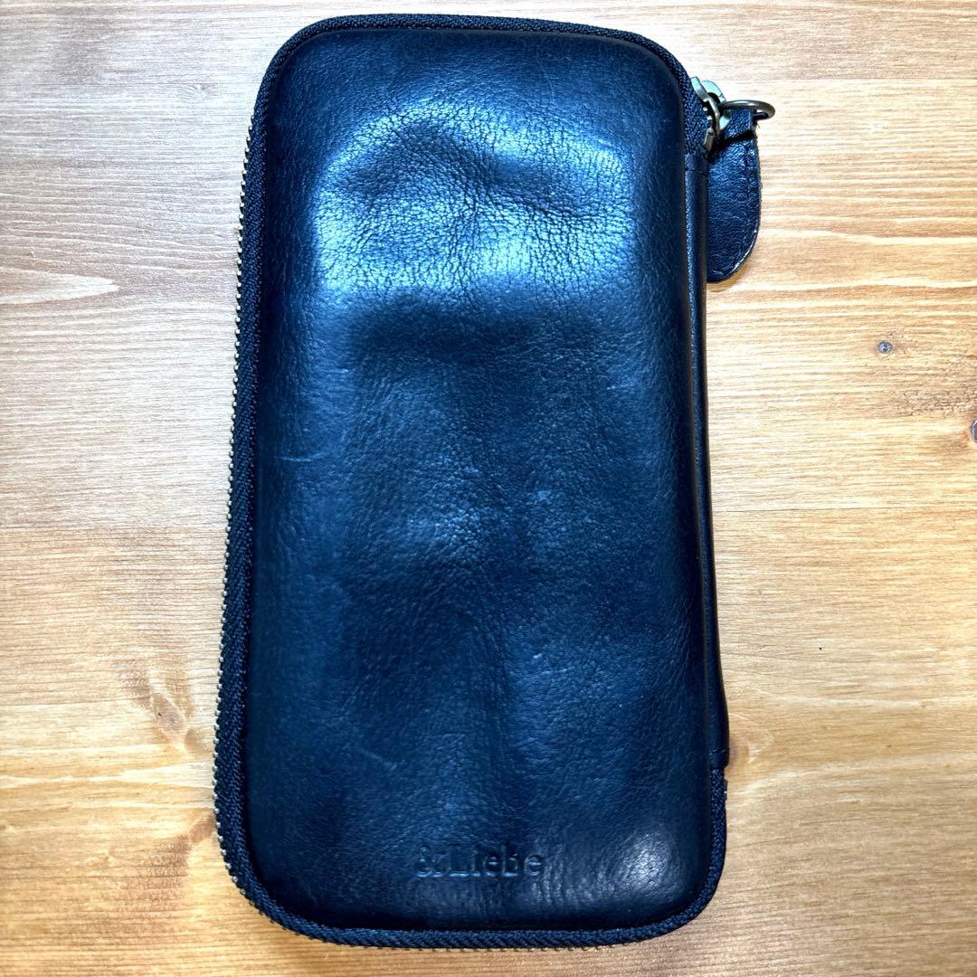 &Liebe 3本挿し レザーペンケース