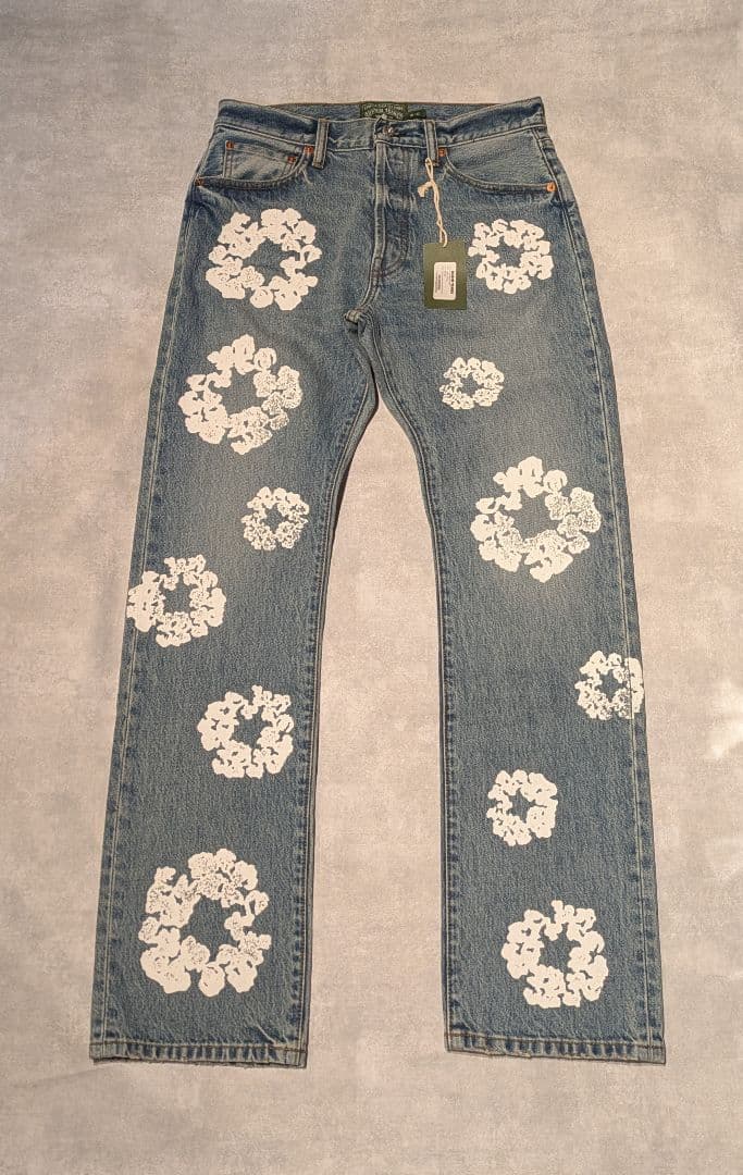 タグ付き新品未使用 デニムティアーズ Straight Wreath Denim