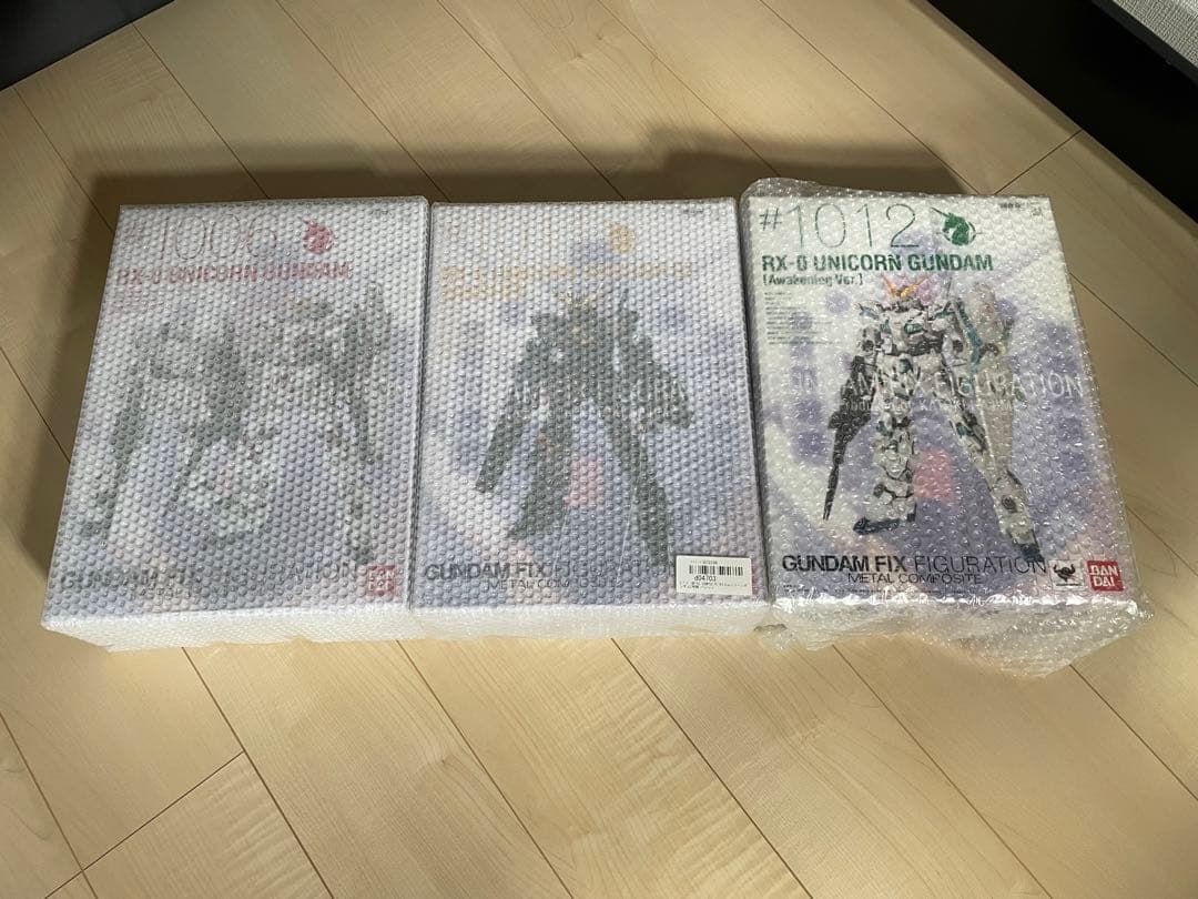 【新品•未開封】メタルコンポジット　ユニコーンガンダム　3体