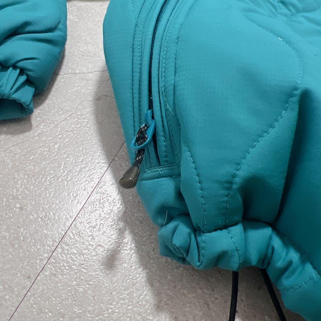 ジャケット・アウター Columbia hooded puffer jacket turquoise