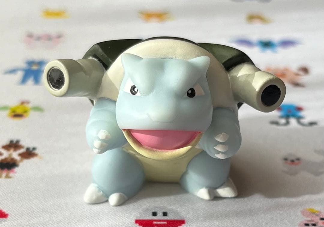 ポケモン 指人形 カメックス 色違い 中古 ポケモンキッズ ソフビ フィギュア