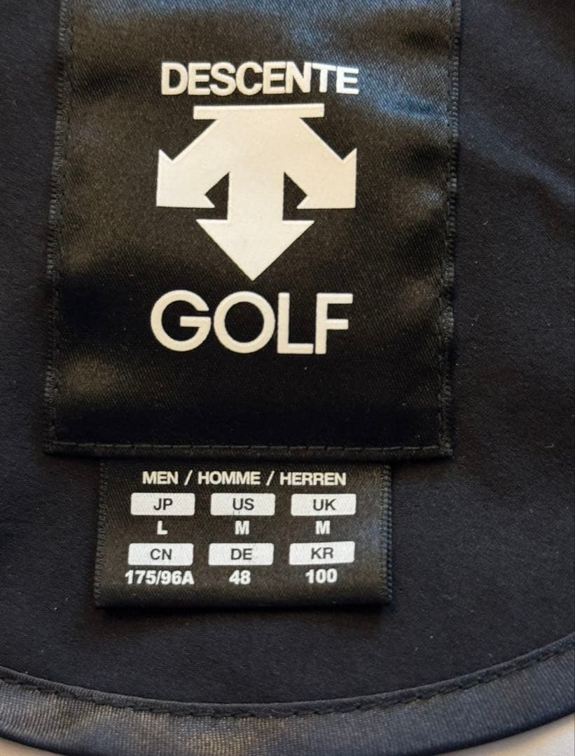 GOLF ブラック/ブルー ジャケット L