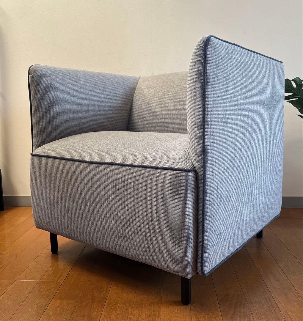 PLUS プラス　S1 アームチェア　② 19万　シングルソファ　モダン　美品