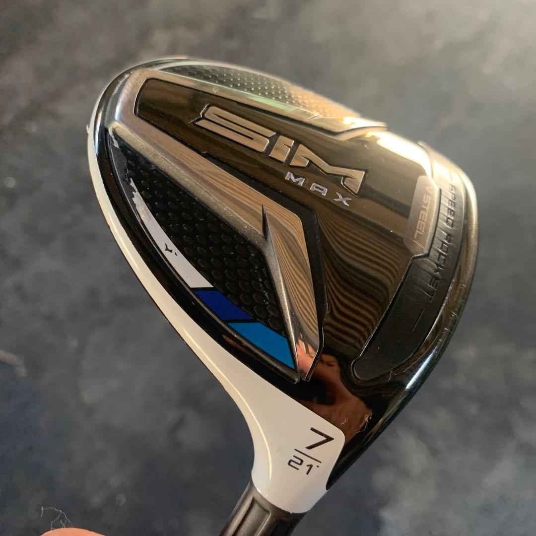SIM MAX 7W 21° 純正TENSEI 50S 美品 フェアウェイウッド