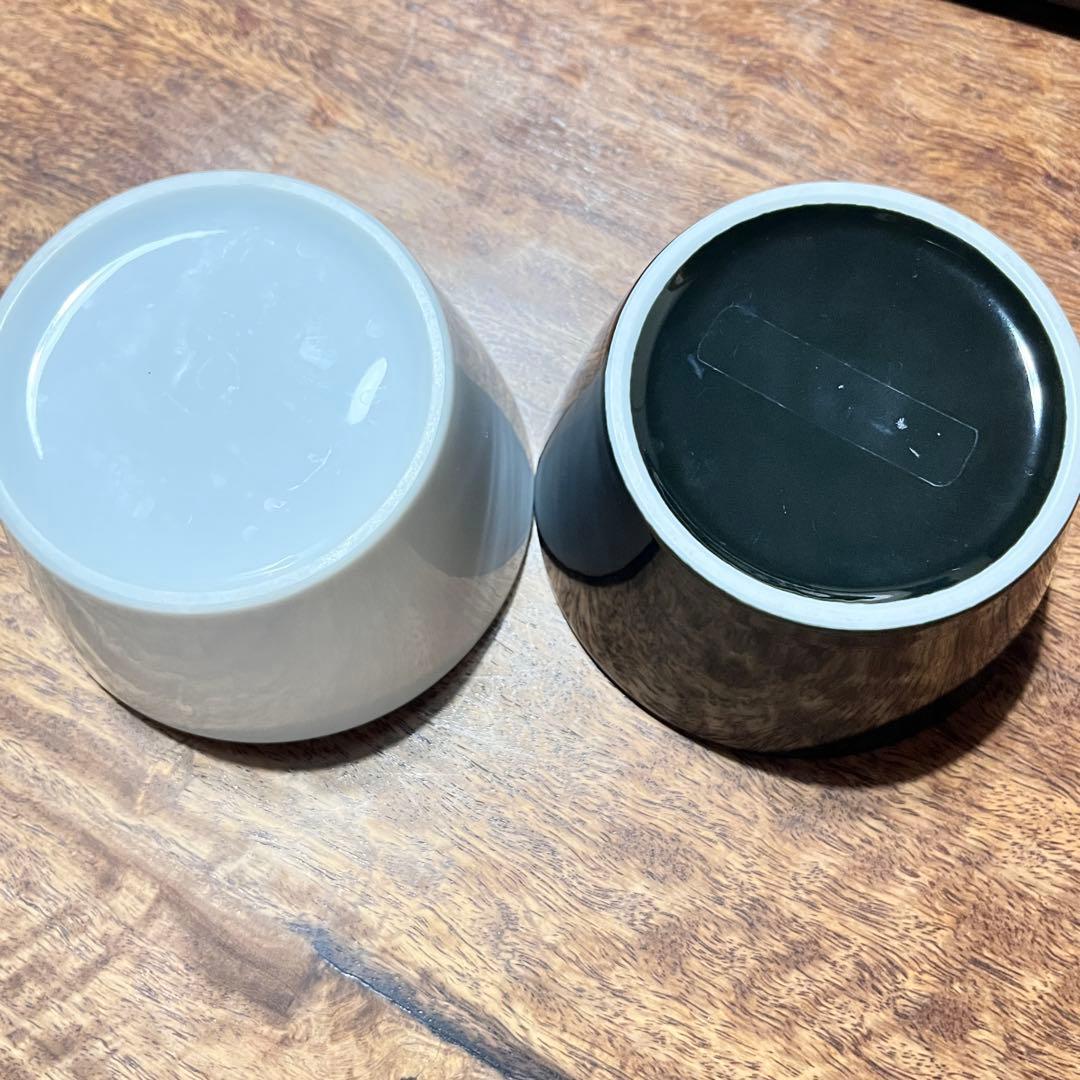 スノーピーク　雪峰祭　磁器カップ　黒&白