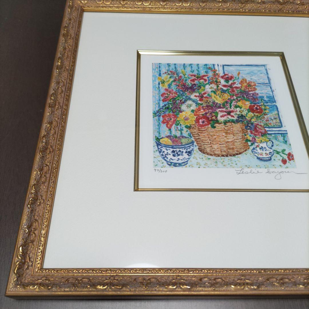 レスリー セイヤー シルクスクリーン【新品】☆ サイン・エディション有☆限定版画