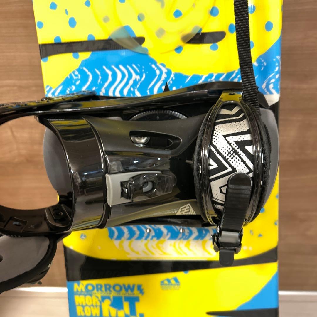 【美品】Morrowスノーボード151cmMORROW ビンディングセット