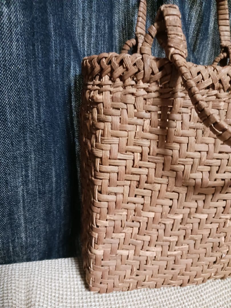 【未使用】山葡萄かごバック　国産