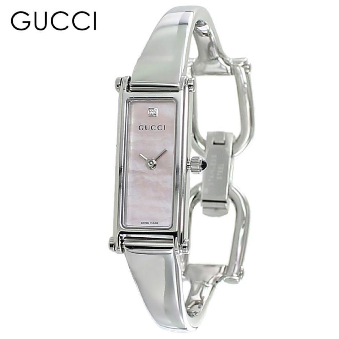 GUCCI レディース　シルバー　腕時計