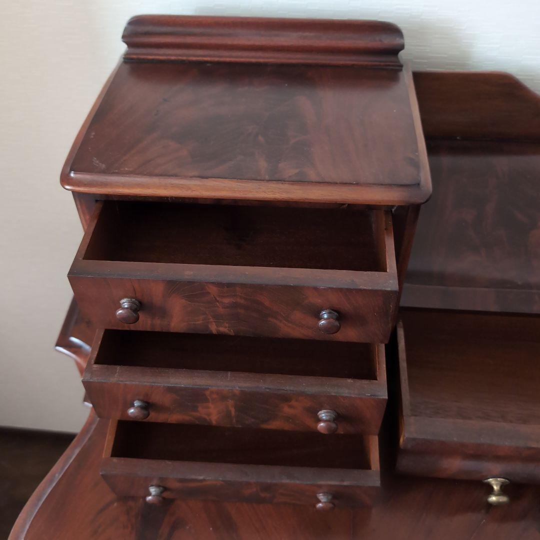 アンティーク木製文机 西洋 大正