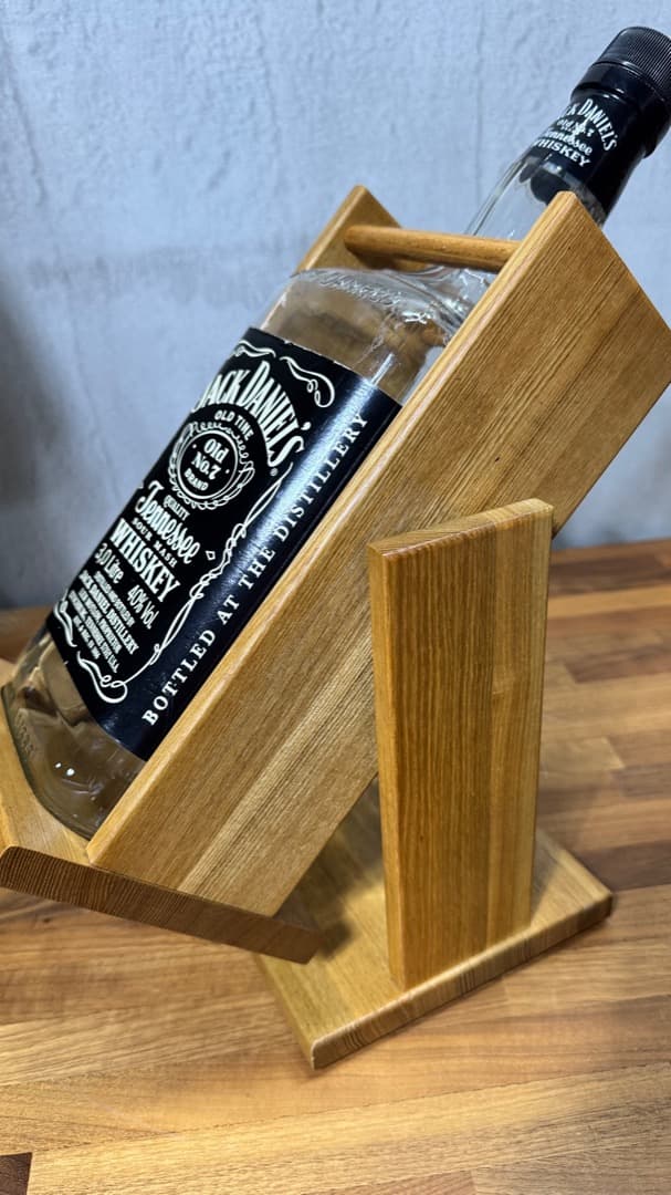 ジャックダニエル 3.0ml 旧型 空ボトル　非売品 木製ブランコ付き