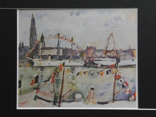 Friesz、LE PORT D'ANVERS、海外版超希少レゾネ、新品額付