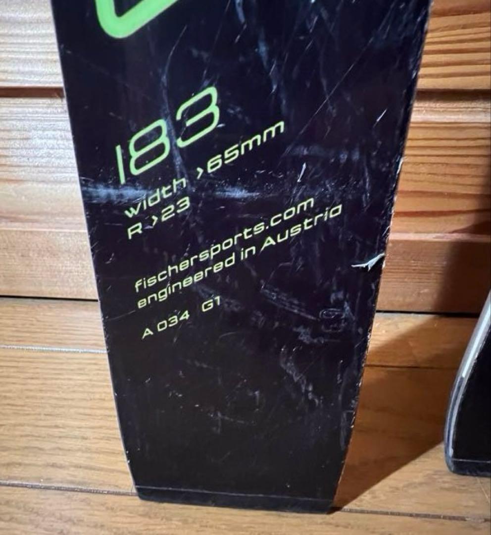 スキー FISCHER RC4 WORLDCUP GS 183cm R23