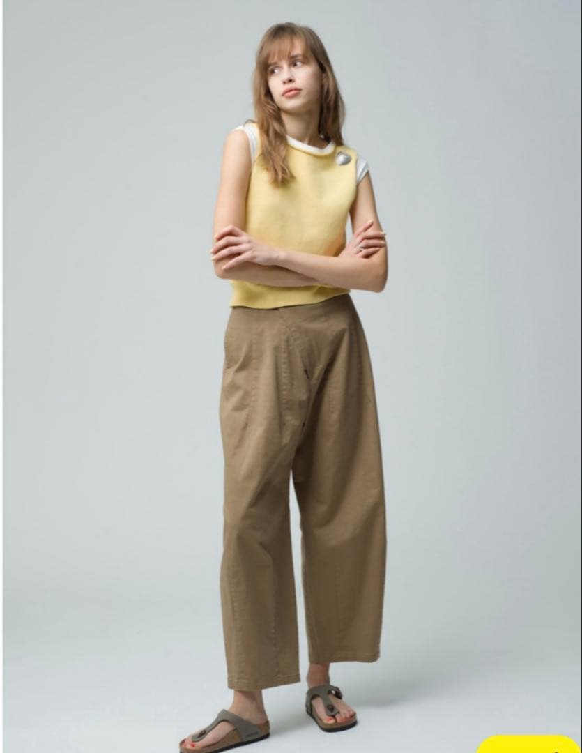 RHC Ron herman ワイドミリタリーパンツ ベージュ XS