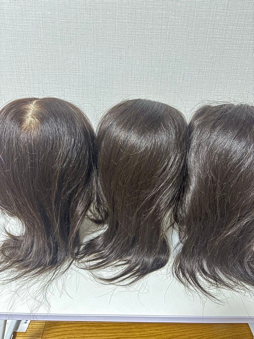 FONTaine ダークブラウン ウィッグ 3体セット