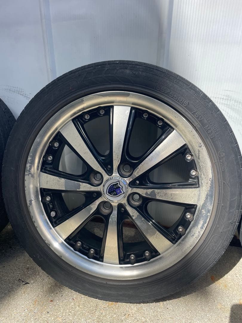 軽　アルミホイール　165/55/15 社外