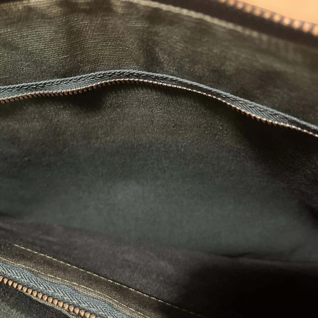 最終値下げ　フェリージ　黒　オールレザー ビジネスバッグ