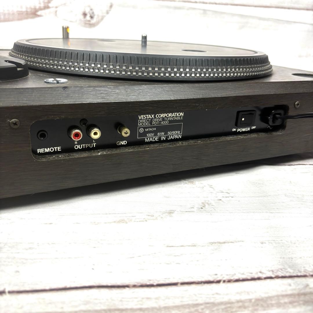 Vestax PDT-4000 ベスタクス 90s DJ ターンテーブル