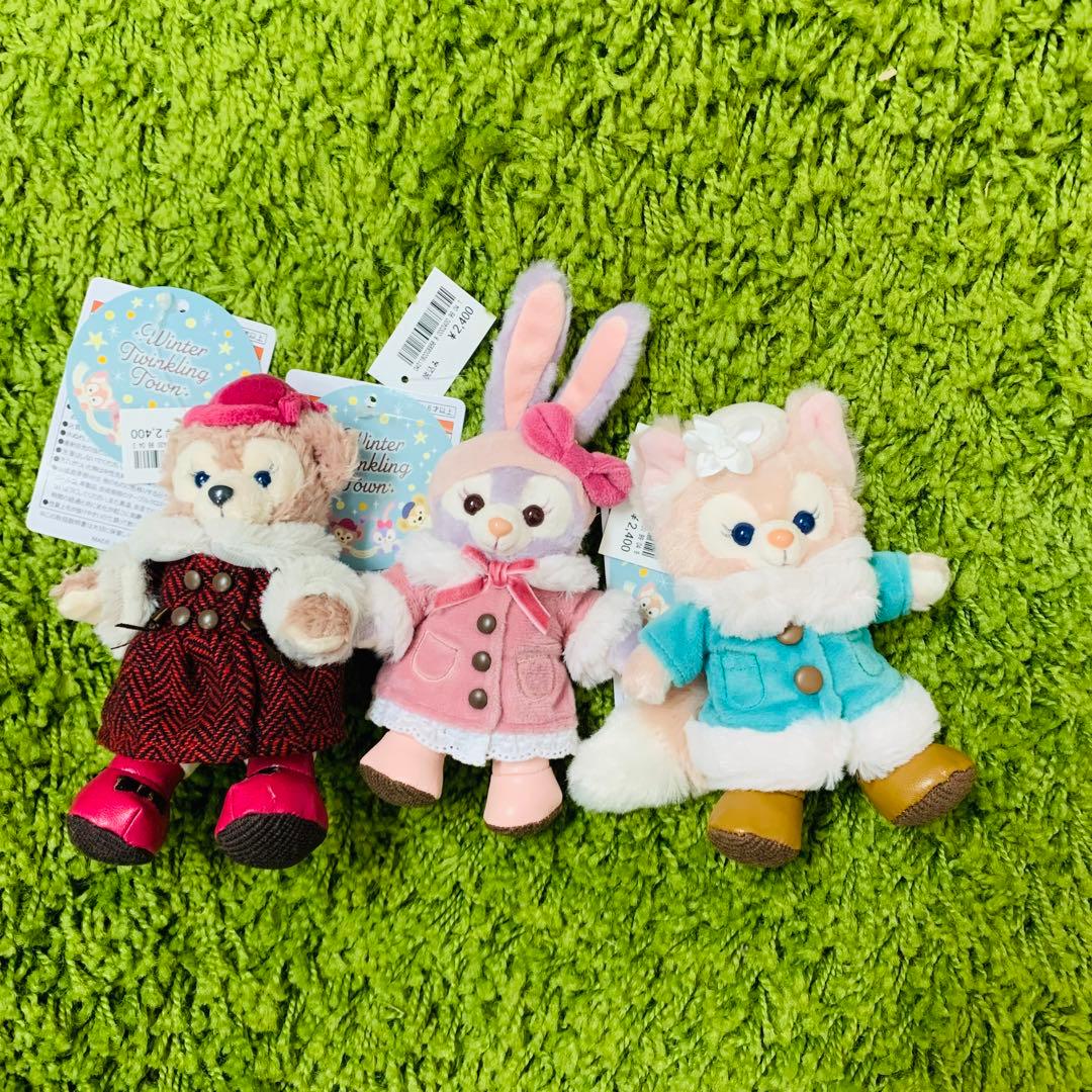 ウィンタートゥインクリングタウン　ぬいぐるみバッジ　ステラルー　3点