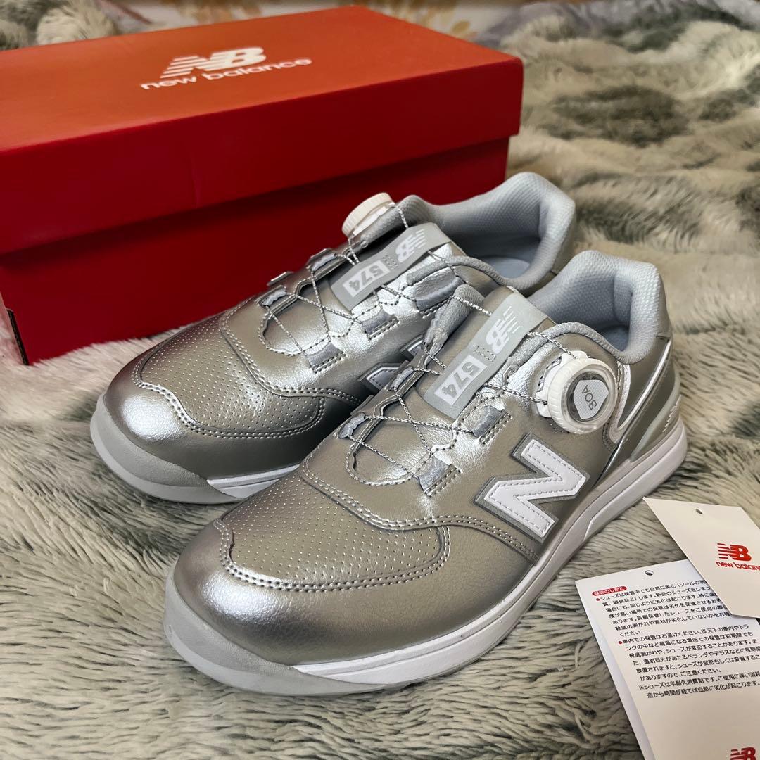 ニューバランス　レディースゴルフシューズ　BOA 24.5㎝